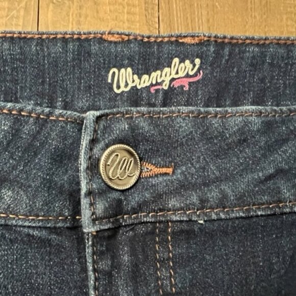 Wrangler Retro Mae Trouser Jeans Mid Rise in Quinn Wide Leg 09MWWNQ - Picture 8 of 9